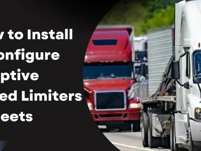 How to Install and Configure Adaptive Speed Limiters in Commercial Fleets