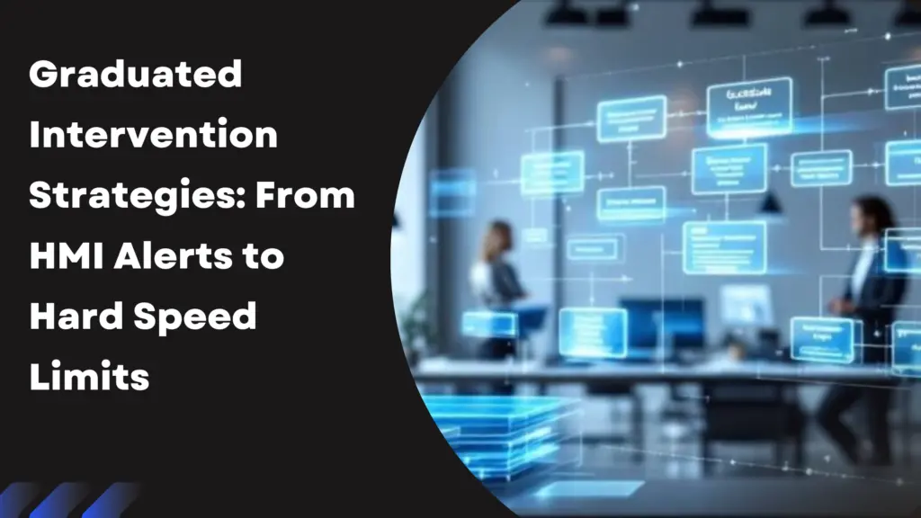 Graduated Intervention: HMI Alerts to Hard Speed Limits Resolute ...