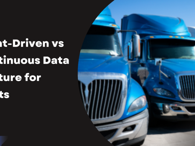 Event-Driven vs Continuous Data Capture for Fleets
