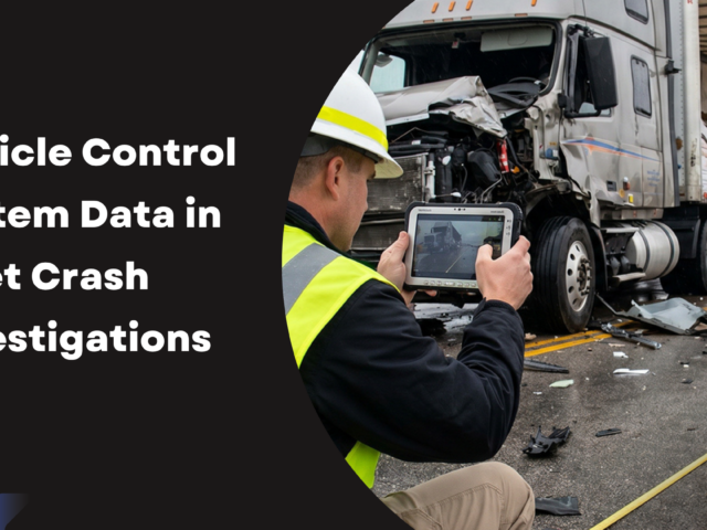 Vehicle Control System Data in Fleet Crash Investigations