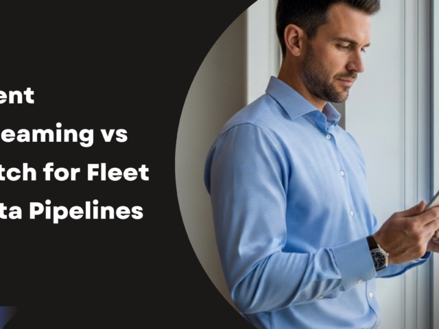 Event Streaming vs Batch for Fleet Data Pipelines