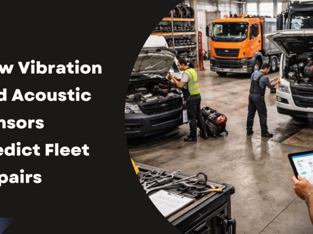 How Vibration and Acoustic Sensors Predict Fleet Repairs